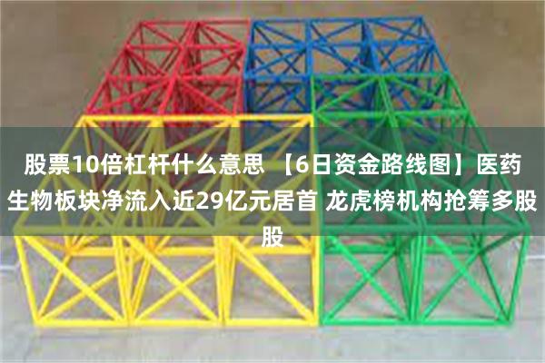 股票10倍杠杆什么意思 【6日资金路线图】医药生物板块净流入近29亿元居首 龙虎榜机构抢筹多股