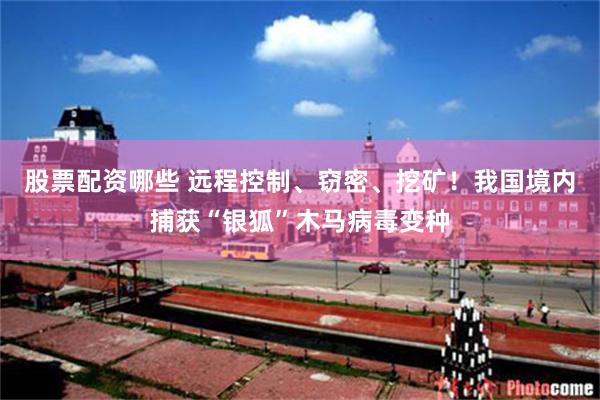 股票配资哪些 远程控制、窃密、挖矿！我国境内捕获“银狐”木马病毒变种